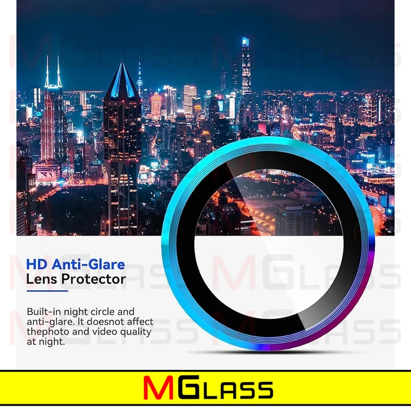محافظ لنز دوربین ام‌گلس مدل Ring-Metal-MG مناسب برای گوشی موبایل سامسونگ Galaxy A55