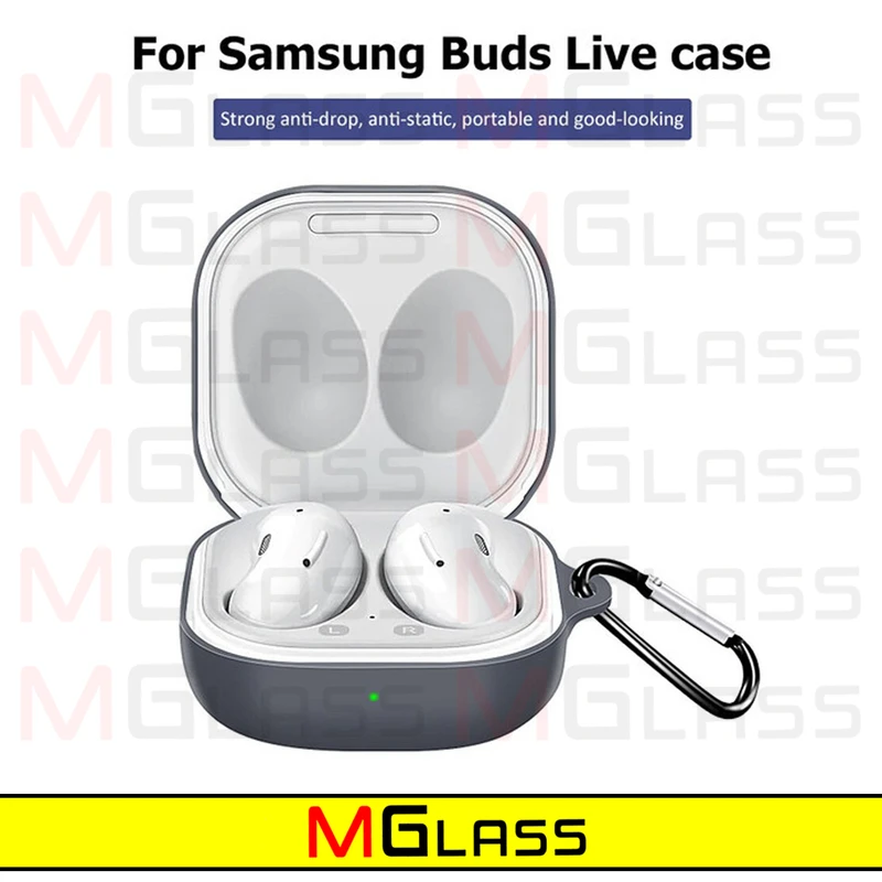 کاور ام‌گلس مدل Silicon-MG مناسب برای کیس هدفون بی سیم سامسونگ Galaxy Buds Live / Buds Pro / Buds 2 / Buds 2 Pro