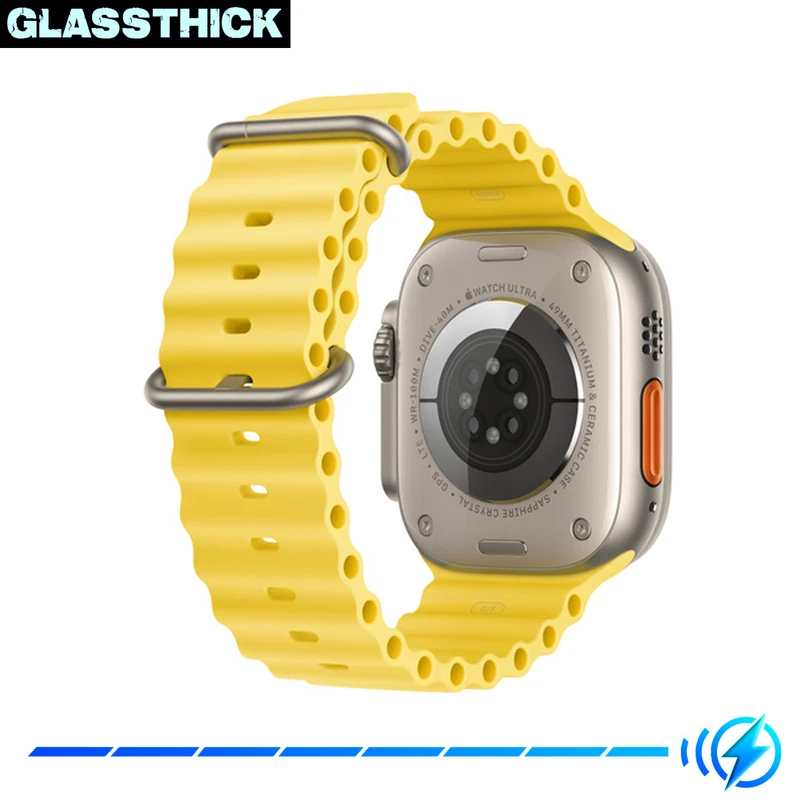 بند گلستیک مدل Ocean مناسب برای اپل واچ 42/44/45/49mm