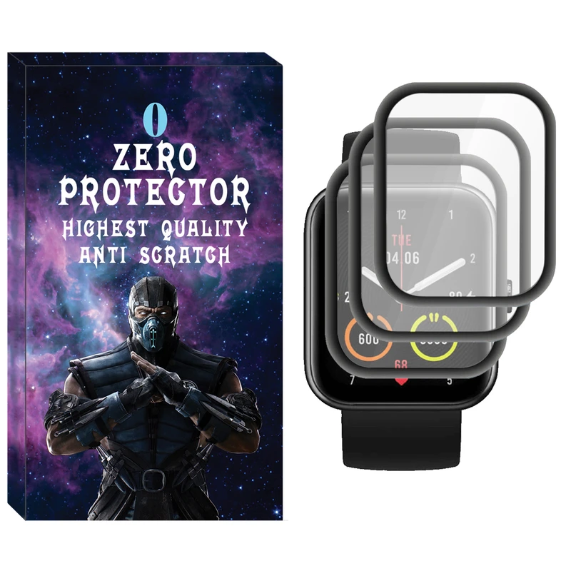 محافظ صفحه نمایش نانو زیرو مدل NZO مناسب برای ساعت هوشمند شیائومی Maimo Watch WT2105 بسته سه عددی