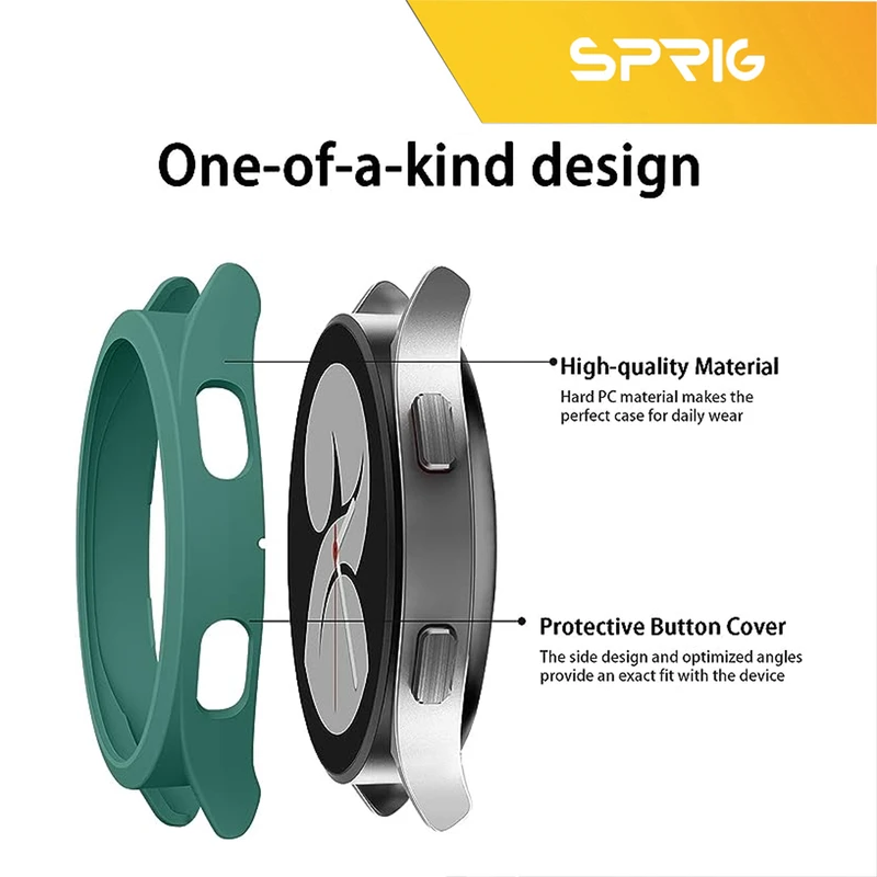 کاور اسپریگ مدل Hard Guard مناسب برای ساعت هوشمند سامسونگ Galaxy Watch 4 Classic 46mm