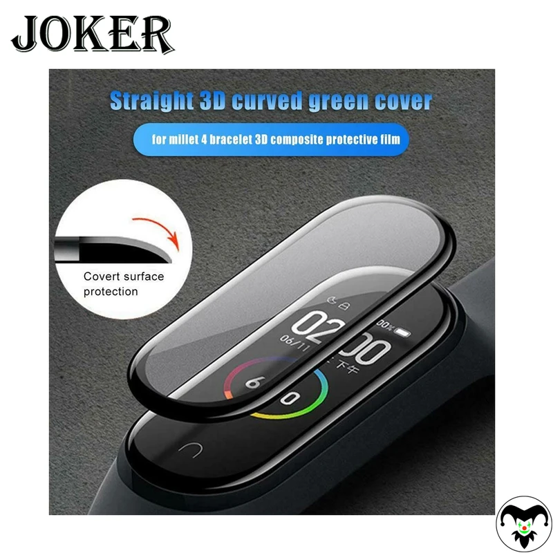 محافظ صفحه نمایش نانو جوکر مدل NJK مناسب برای ساعت هوشمند شیائومی Mi Band 7 بسته سه عددی