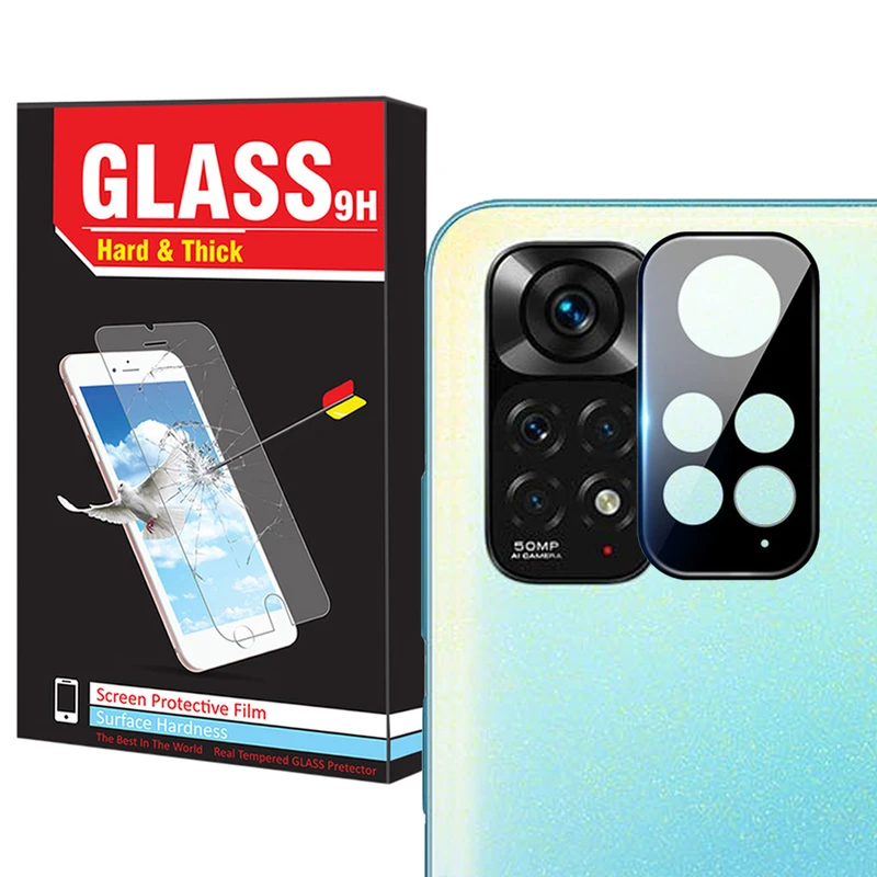محافظ لنز دوربین هارد اند تیک مدل 3D-HT مناسب برای گوشی موبایل شیائومی Redmi Note 11 4G