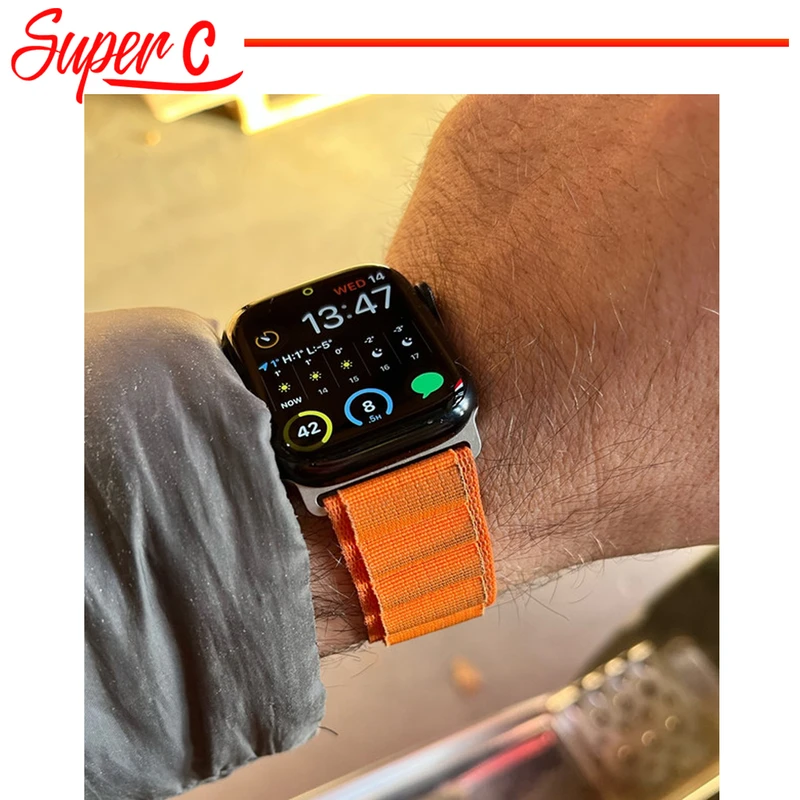 بند سوپرسی مدل Loop Alpine مناسب برای اپل واچ Series 4 Aluminum 44mm