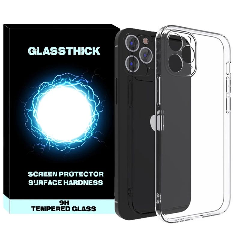 کاور گلستیک مدل Clear مناسب برای گوشی موبایل اپل iPhone 13 Pro