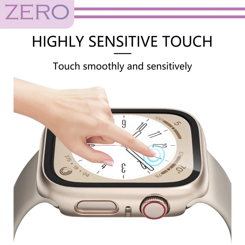 کاور زیرو مدل ZR-360 مناسب برای اپل واچ Series 1 Aluminum 38 / Series 2 38mm / Series 3 38mm به همراه محافظ صفحه نمایش