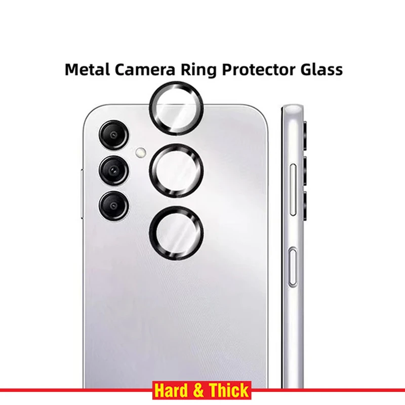 محافظ لنز دوربین هارد اند تیک مدل Ring Metal مناسب برای گوشی موبایل سامسونگ Galaxy A54 5G