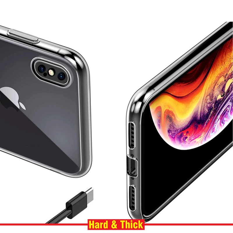 کاور هارد اند تیک مدل Clear مناسب برای گوشی موبایل اپل iPhone XS Max