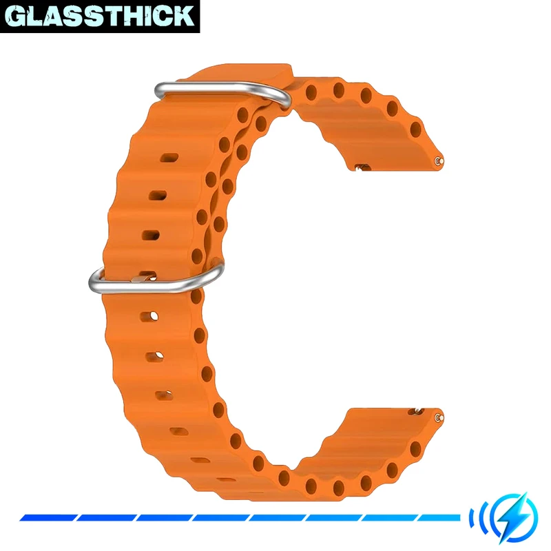 بند گلستیک مدل Ocean-GL مناسب برای ساعت هوشمند میبرو C2 Global