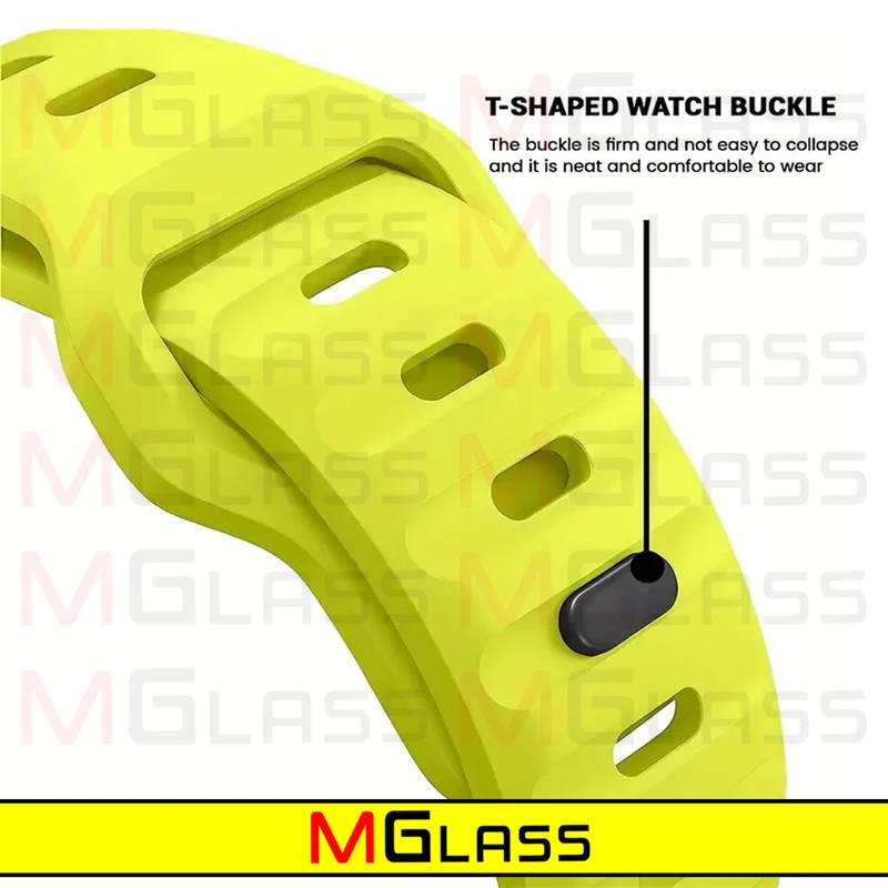 بند ام‌گلس مدل Spig Sport MG مناسب برای اپل واچ سری 7/8/9 سایز 45 میلی متری