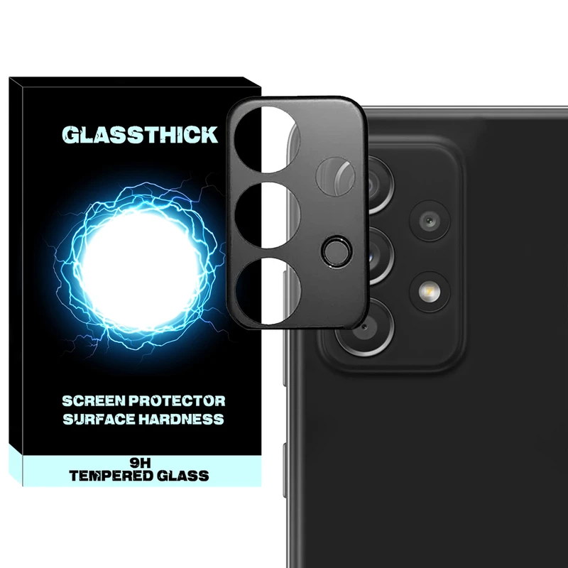 محافظ لنز دوربین گلستیک مدل 3D-GL مناسب برای گوشی موبایل سامسونگ Galaxy A53 5G