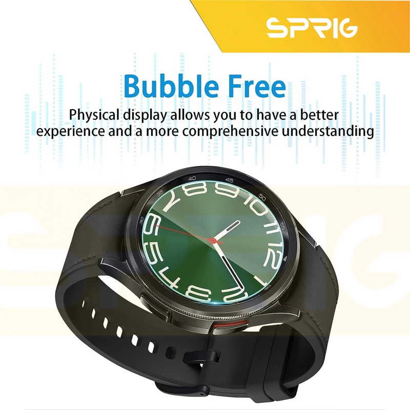 کاور اسپریگ مدل SPG مناسب برای ساعت هوشمند سامسونگ Galaxy Watch 6 Classic 47mm به همراه محافظ صفحه نمایش
