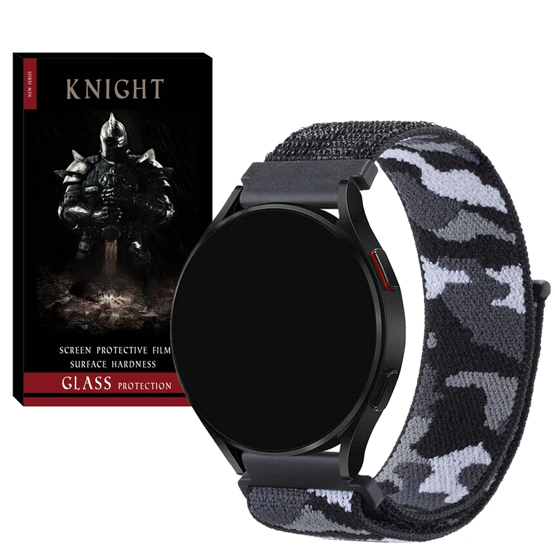 بند نایت مدل Nylon-Army-KT-TW مناسب برای ساعت هوشمند امیزفیت GTR 47mm / GTR 3 / Stratos 3