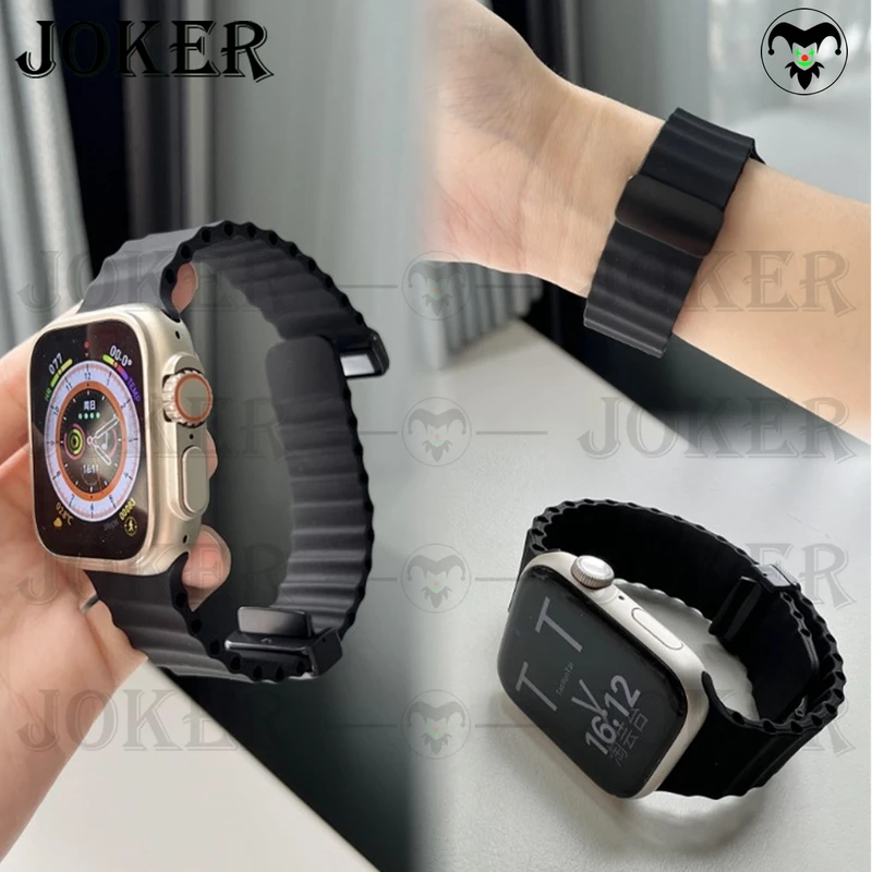بند جوکر مدل Ocean-ORG-JK مناسب برای اپل واچ Ultra 49mm / Ultra 2 49mm