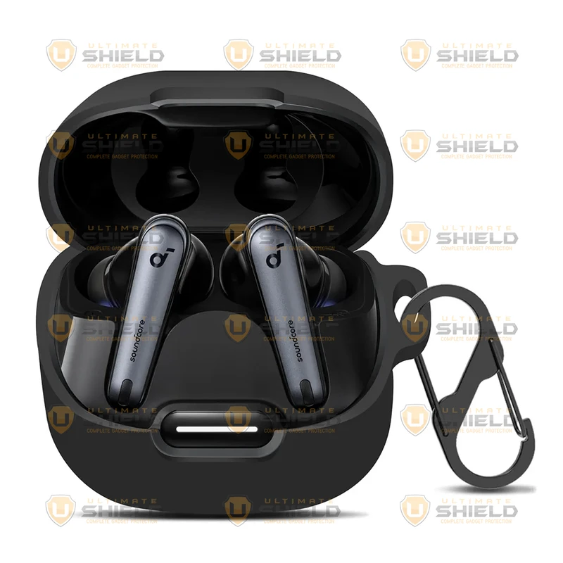 کاور آلتیمیت شیلد مدل Silicone-UL مناسب برای کیس هدفون بی سیم انکر Liberty 4 NC