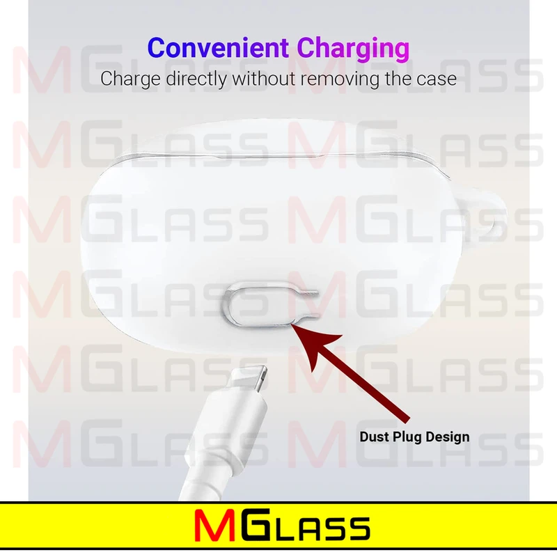 کاور ام‌گلس مدل Silicon-MG مناسب برای کیس هدفون بی سیم انکر R100