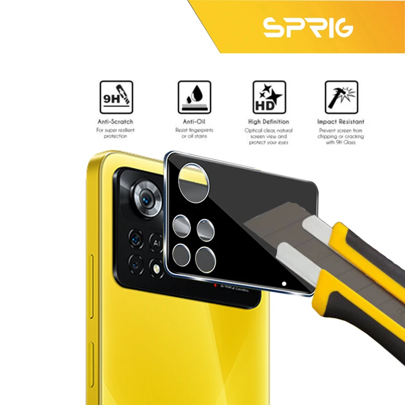 محافظ لنز دوربین اسپریگ مدل 3D-SP مناسب برای گوشی موبایل شیائومی Poco X4 pro 5G