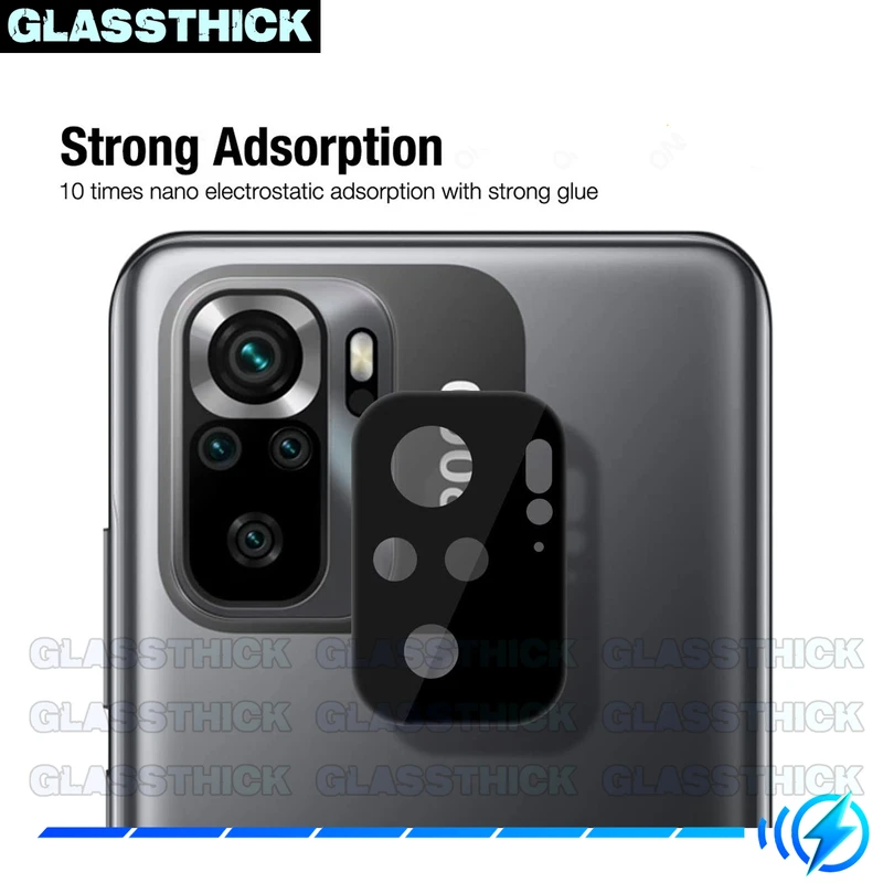 محافظ لنز دوربین گلستیک مدل 3D-GL مناسب برای گوشی موبایل شیائومی Poco M5s