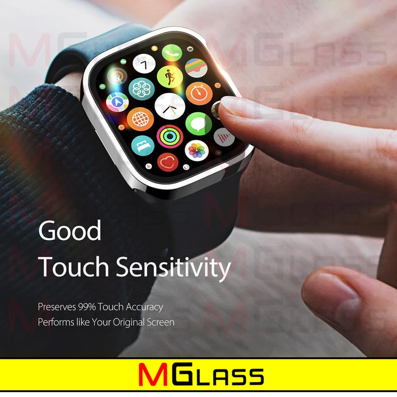 کاور ام‌گلس مدل GUARD-MG مناسب برای اپل واچ سری 1/2/3 سایز 42 میلی متری