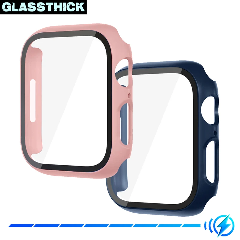 کاور گلستیک مدل GT-360 مناسب برای اپل واچ Series SE 2022 Aluminum Case 44mm / SE 2021 Aluminum Case 44mm / Series 5 44mm / Series 6 44mm / SE 44mm به همراه محافظ صفحه نمایش