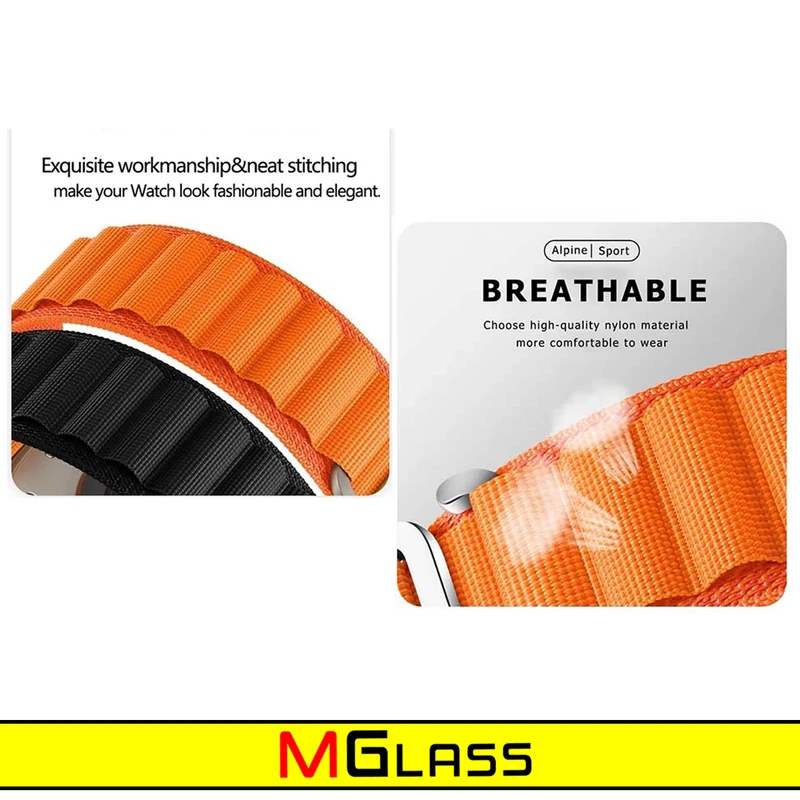 بند ام‌گلس مدل Loop Alpine مناسب برای اپل واچ Series 7 41mm