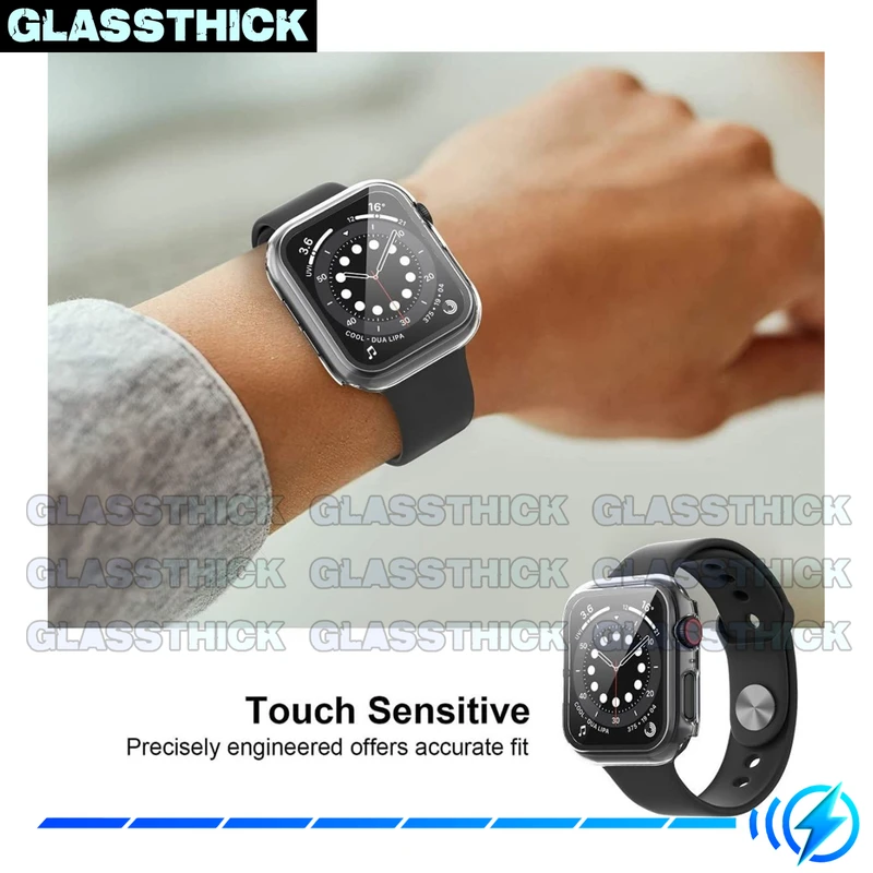 کاور گلستیک مدل GUARD-GL مناسب برای اپل واچ Series 7 Aluminum 41mm / Series 8 Aluminum 41mm / Series 9 Aluminum 41mm