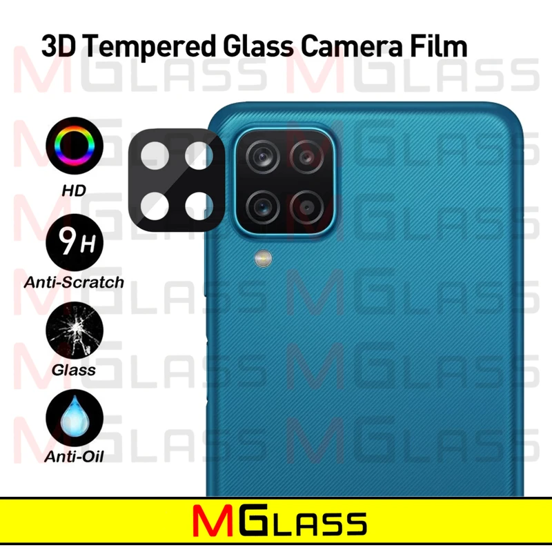 محافظ لنز دوربین ام‌گلس مدل 3D-MG مناسب برای گوشی موبایل سامسونگ Galaxy A12