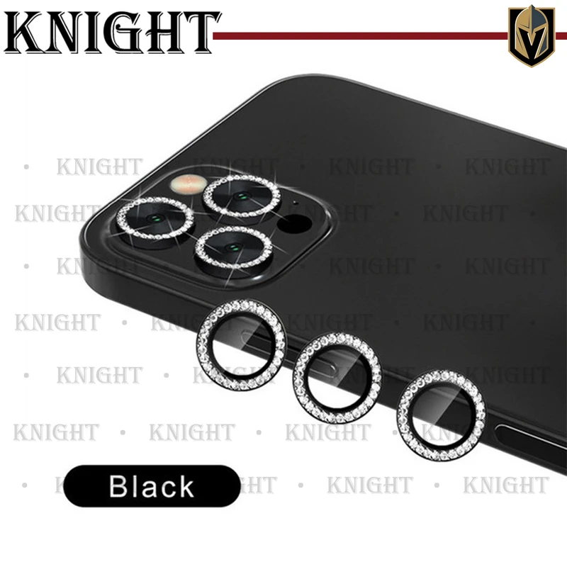 محافظ لنز دوربین نایت مدل Metal Diamond مناسب برای گوشی موبایل اپل Iphone 12 Pro