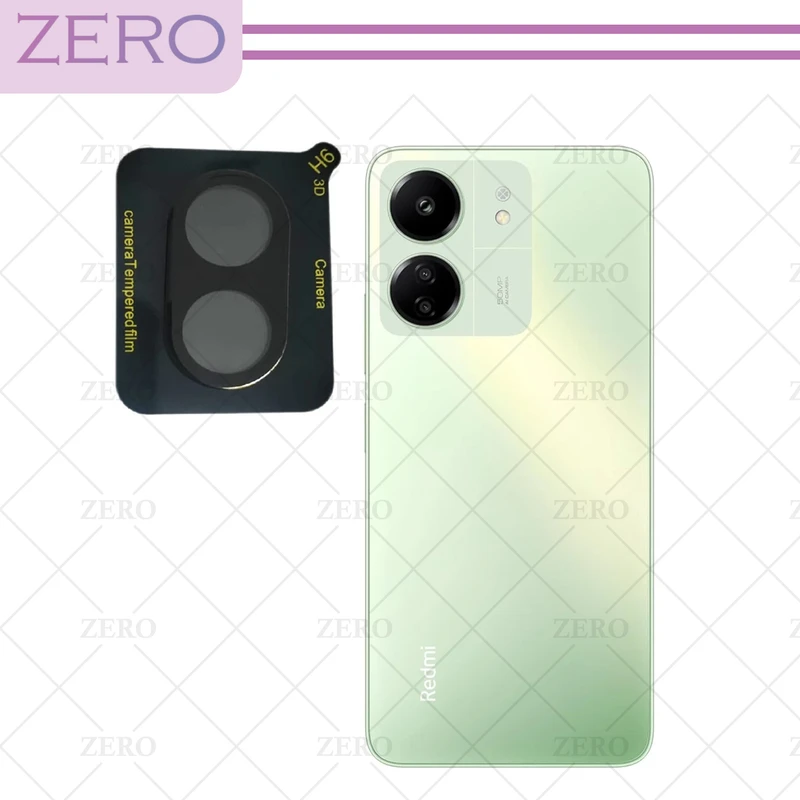 محافظ لنز دوربین زیرو مدل 3D-ZR مناسب برای گوشی موبایل شیائومی Redmi 13C