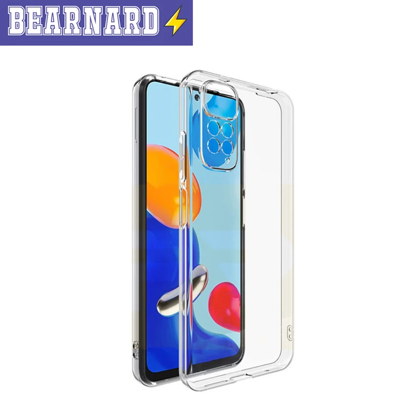 کاور برنارد مدل Clear مناسب برای گوشی موبایل شیائومی Redmi Note 11 4G Global / Note 11s 4G