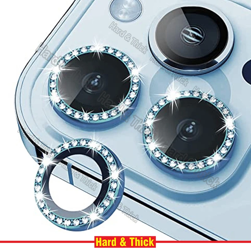 محافظ لنز دوربین هارد اند تیک مدل Ring Diamond مناسب برای گوشی موبایل اپل Iphone 13 Pro / 13 Pro max