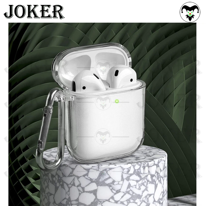 کاور جوکر مدل Clear-JK مناسب برای کیس اپل ایرپاد Airpods 1 / Airpods 2