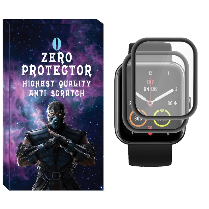 محافظ صفحه نمایش نانو زیرو مدل NZO مناسب برای ساعت هوشمند شیائومی Maimo Watch WT2105 بسته دو عددی