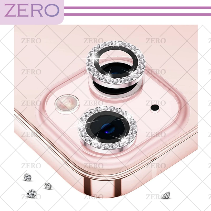 محافظ لنز دوربین زیرو مدل Metal-Diamond مناسب برای گوشی موبایل اپل Iphone 12
