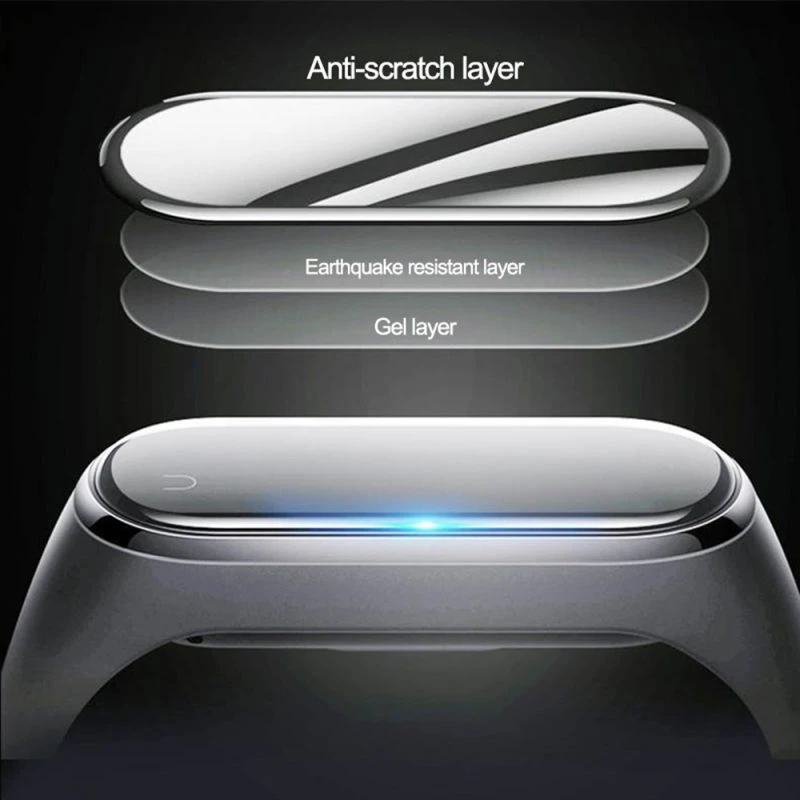 محافظ صفحه نمایش سوپرسی مدل SPW مناسب برای ساعت هوشمند شیائومی MI band 7