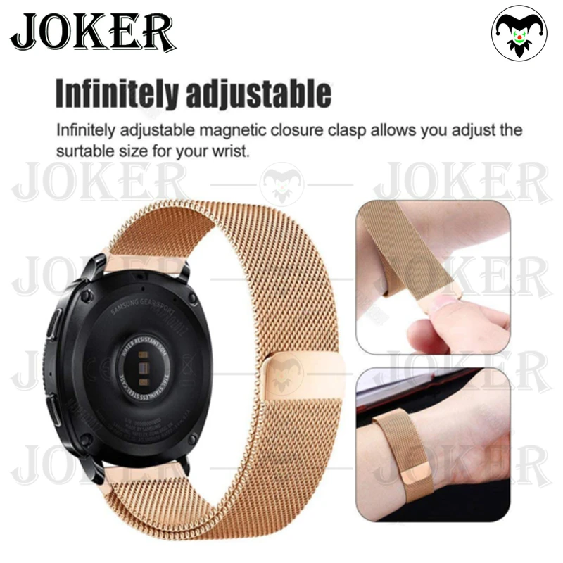 بند جوکر مدل Milanese مناسب برای ساعت هوشمند هپی تاچ K56 / K56 Pro / K56 Ultra