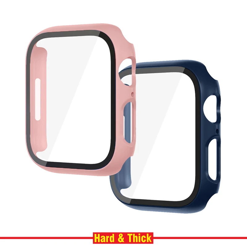 کاور هارد اند تیک مدل HT-360 مناسب برای اپل واچ Series SE 2022 Aluminum Case 40mm / SE 2021 Aluminum Case 40mm / Series 5 40mm / Series 6 40mm / Series 4 40mm به همراه محافظ صفحه نمایش