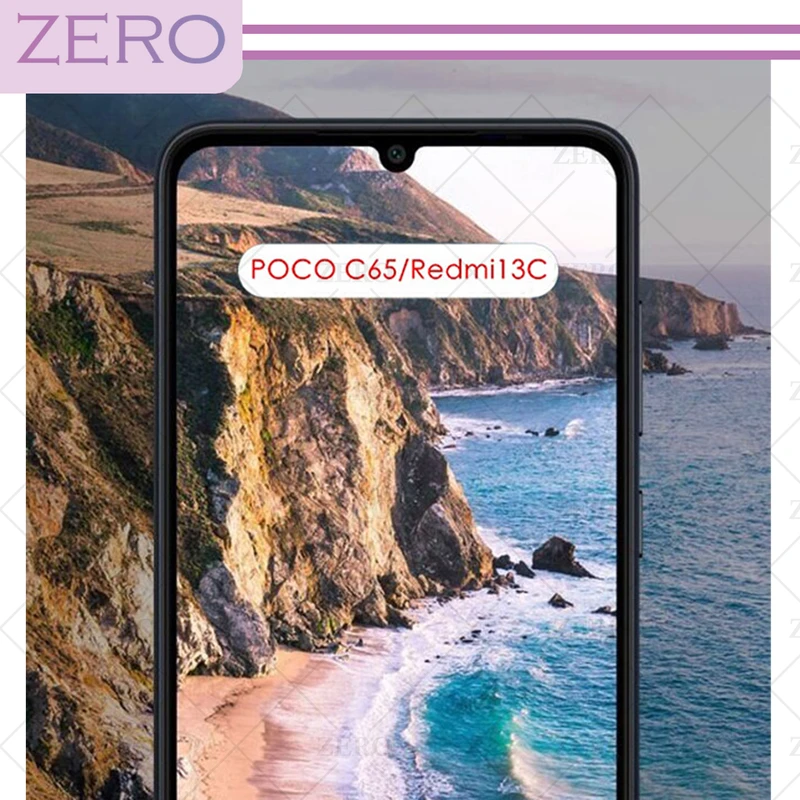محافظ لنز دوربین زیرو مدل 3D-ZR مناسب برای گوشی موبایل شیائومی POCO C65