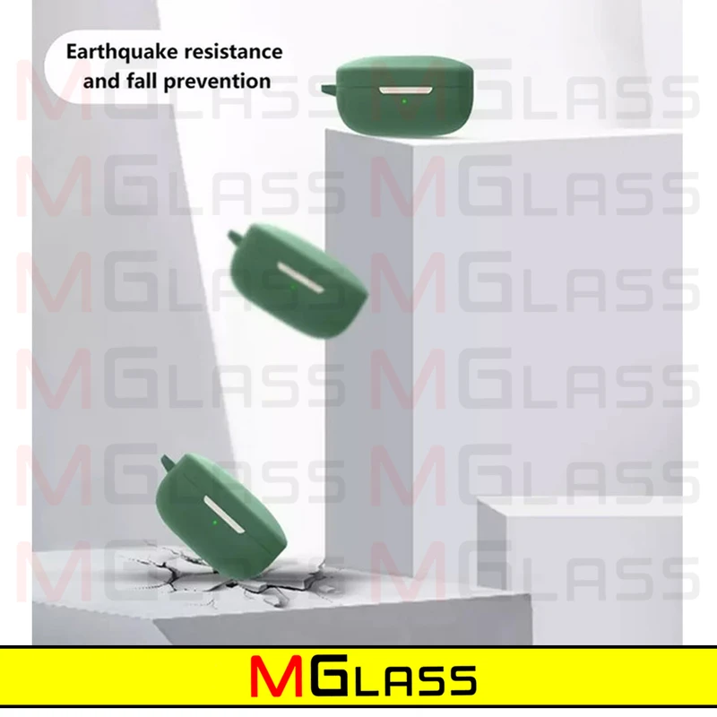 کاور ام‌گلس مدل Silicon-MG مناسب برای کیس هدفون بی سیم کیو سی وای T13 ANC