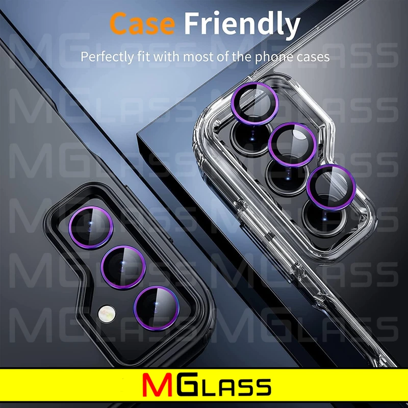 محافظ لنز دوربین ام‌گلس مدل Ring-Metal-MG مناسب برای گوشی موبایل سامسونگ Galaxy A25