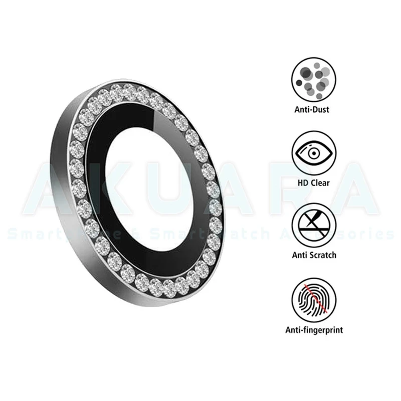 محافظ لنز دوربین آکوآرا مدل Ring Diamond STL مناسب برای گوشی موبایل شیائومی Poco X7 Pro