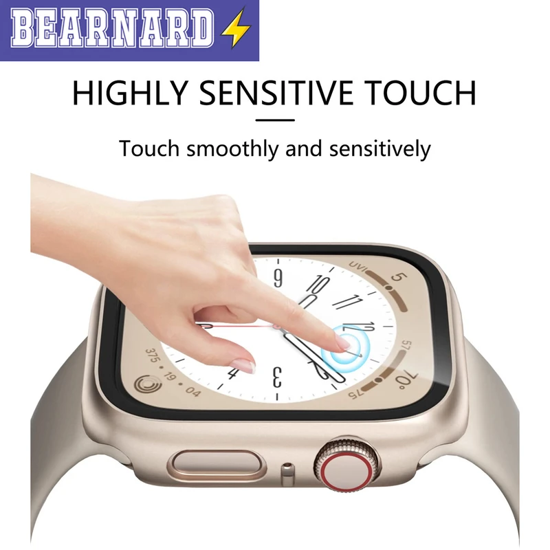 کاور برنارد مدل BR-360 مناسب برای اپل واچ Series 8 Aluminum 45mm / Series 7 Aluminum 45mm به همراه محافظ صفحه نمایش