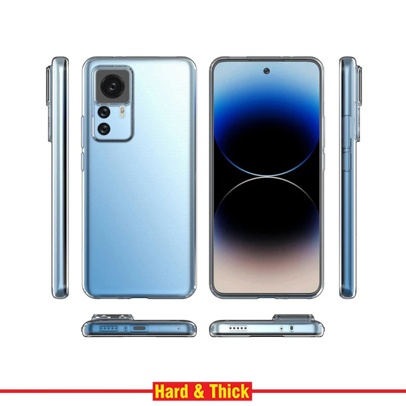 کاور هارد اند تیک مدل Clear مناسب برای گوشی موبایل شیائومی Mi 12T / 12T Pro / K50 Ultra