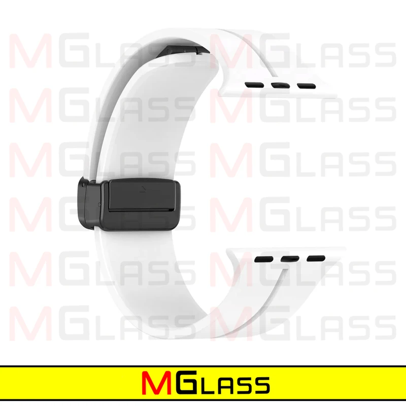بند ام‌گلس مدل Magnetic-MG مناسب برای اپل واچ Series 8 45mm / Series 7 45mm / Series 9 45mm