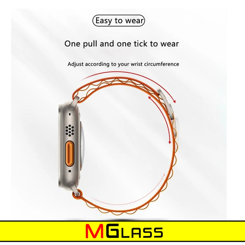 بند ام‌گلس مدل Loop Alpine مناسب برای اپل واچ Series 6 40mm