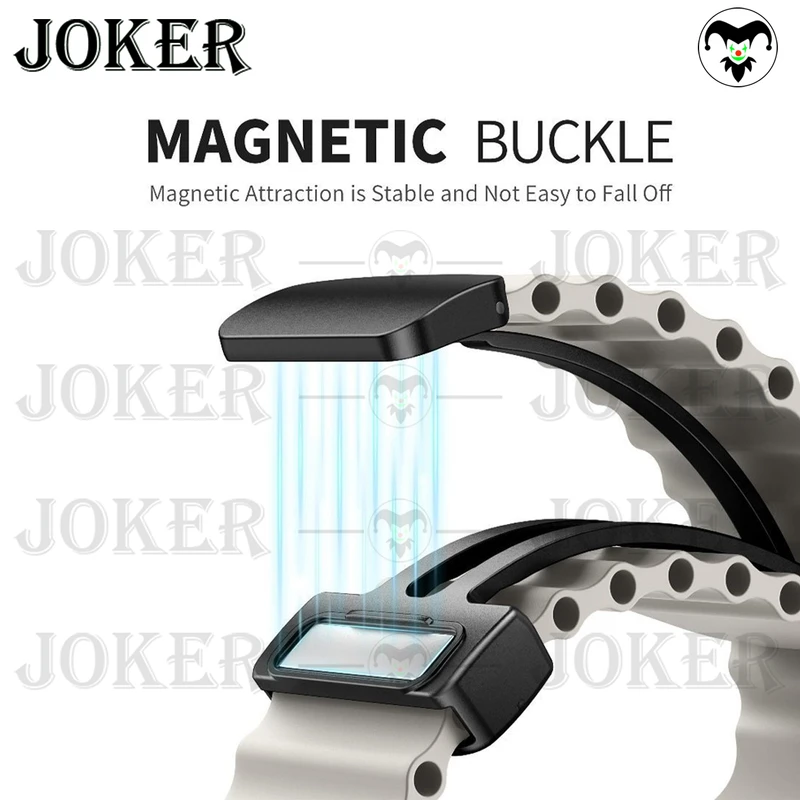 بند جوکر مدل Ocean-ORG-JK مناسب برای اپل واچ Ultra 49mm / Ultra 2 49mm