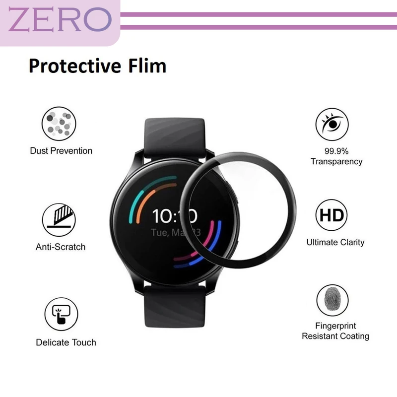محافظ صفحه نمایش نانو زیرو مدل NZO مناسب برای ساعت هوشمند شیائومی Mi Watch Color Sport