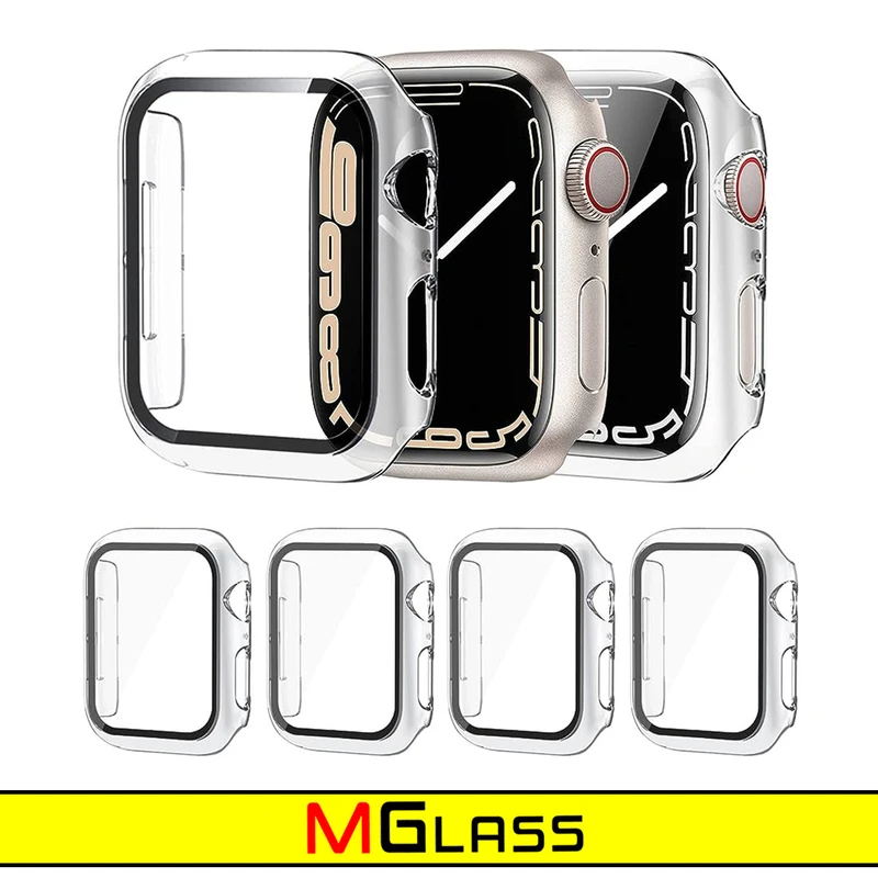 کاور ام‌گلس مدل MG-360 مناسب برای اپل واچ Series 1 Aluminum 38 / Series 2 38mm / Series 3 38mm به همراه محافظ صفحه نمایش
