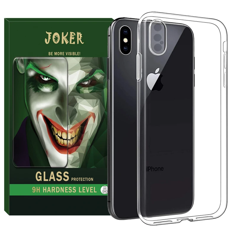 کاور جوکر مدل Clear مناسب برای گوشی موبایل اپل iPhone XS Max