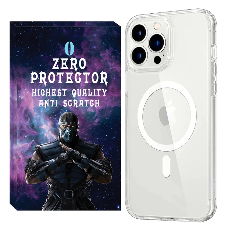 کاور زیرو مدل Clear Magsafe مناسب برای گوشی موبایل اپل Iphone 13 Pro max